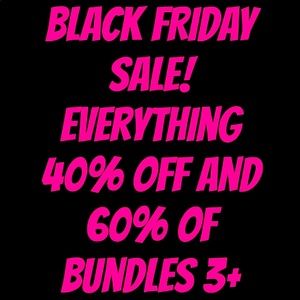 BLACK FRIDAY SALE!!